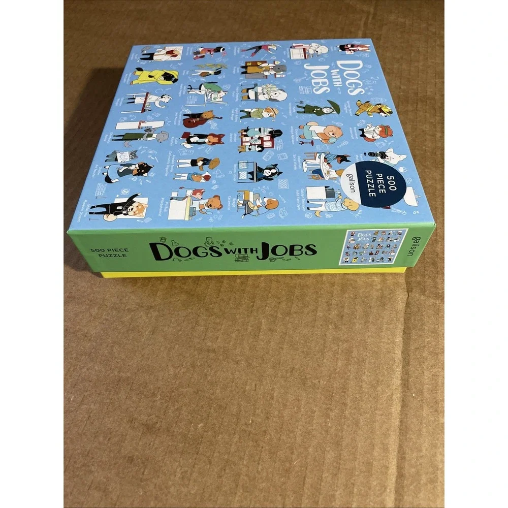Dogs with Jobs 500 piece Jigsaw‎ Puzzle NEW SEALED